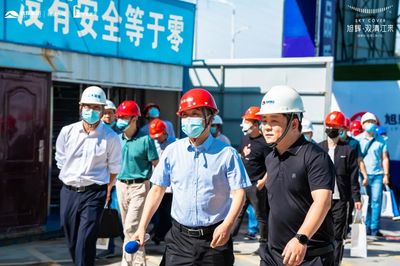 與阜陽共質造！2022年“質量月”走進旭輝雙清江來，點贊房地產開發新標桿